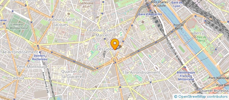 localisation de l'entreprise SYND.COPR. 11 RUE PRIMATICE     75013 PA  PARIS