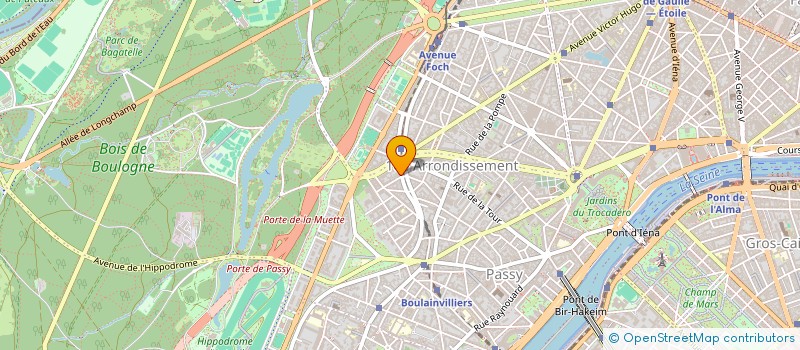 localisation de l'entreprise SYND.COPR. 112 R CHEMIN VERT P  11 REP P  PARIS