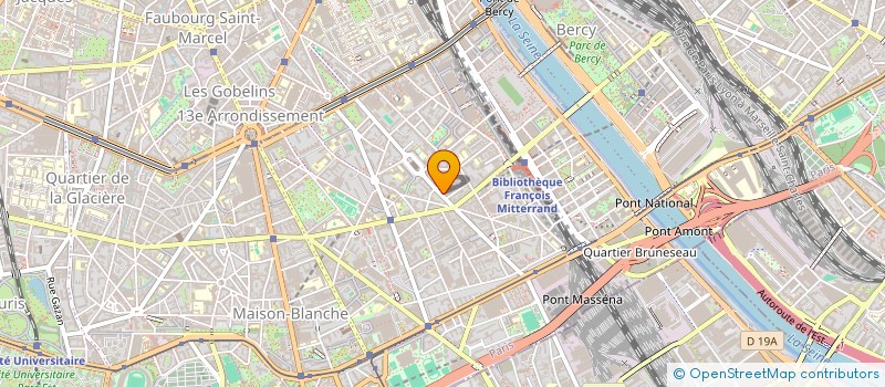 localisation de l'entreprise SYND.COPR. 112 R DE PATAY 75013 PARIS RE  PARIS