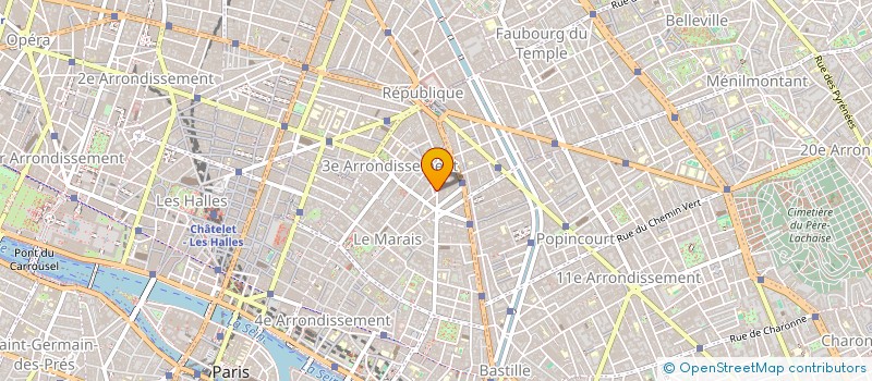 localisation de l'entreprise SYND.COPR. 113 R DE TURENNE     PARIS RE  PARIS