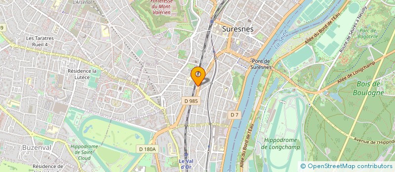 localisation de l'entreprise SYND.COPR. 116 BD HENRI SELLIER 92 SURES à SURESNES