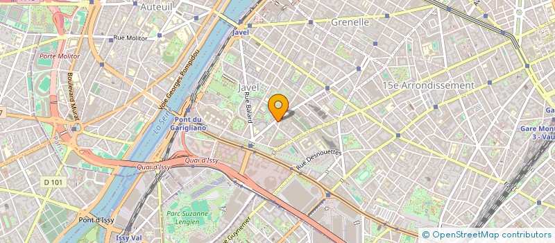 localisation de l'entreprise SYND.COPR. 117 AV FELIX FAURE   75015 PA  PARIS