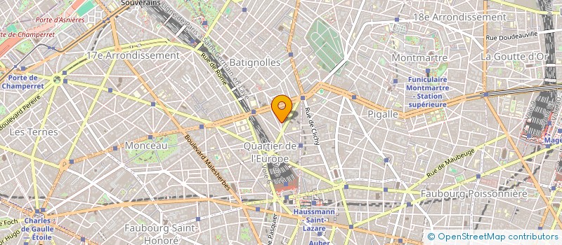 localisation de l'entreprise SYND.COPR. 117 RUE DE L ABBE    GROULT P  PARIS