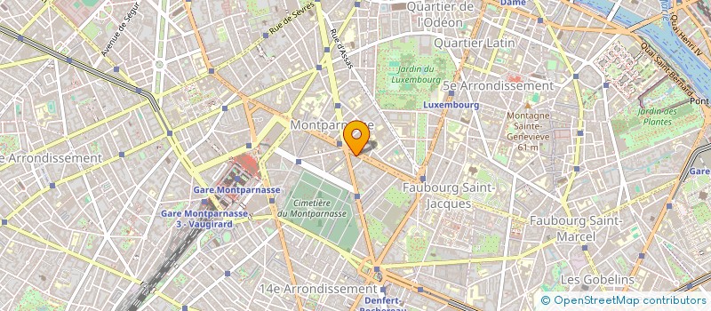 localisation de l'entreprise SYND COPR 118 BD MONTPARNASSE 75114  PARIS