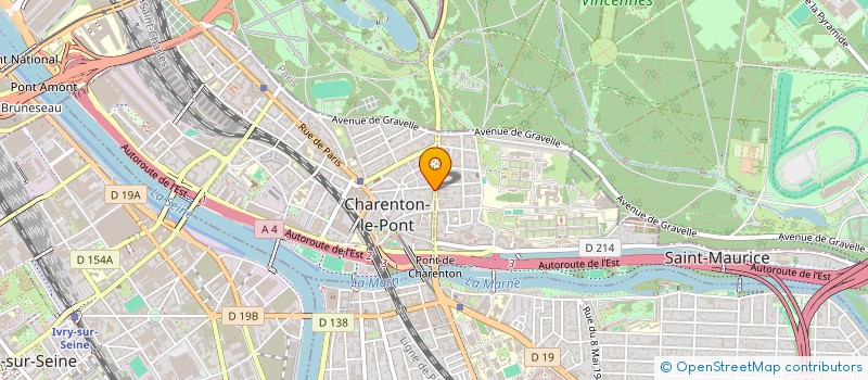 localisation de l'entreprise SYND COPR 119 AV DU CENTENAIRE à CHARENTON-LE-PONT