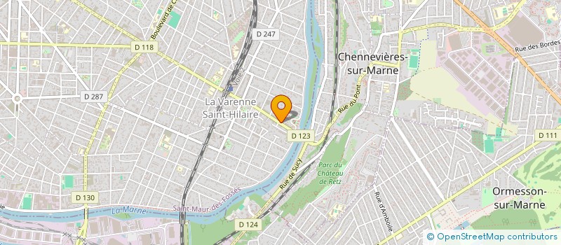 localisation de l'entreprise SYND.COPR. 119 AVENUE DU BAC 94 SAINT MA à SAINT-MAUR-DES-FOSSES