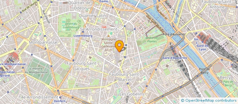 localisation de l'entreprise SYND COPR 12 14 RUE DE L EPEE DE BOIS 75005 PARIS  PARIS