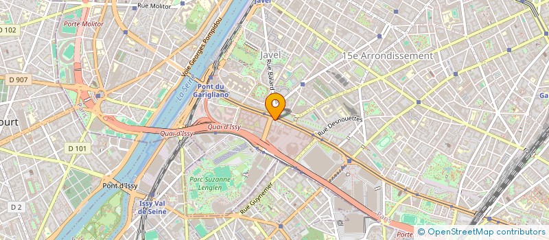 localisation de l'entreprise SYND COPR 12-20 BLD VICTOR PARIS 15EME  PARIS