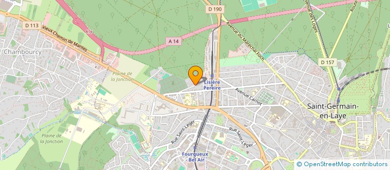 localisation de l'entreprise SYND COPR 12 R TURGOT  SAINT-GERMAIN-EN-LAYE