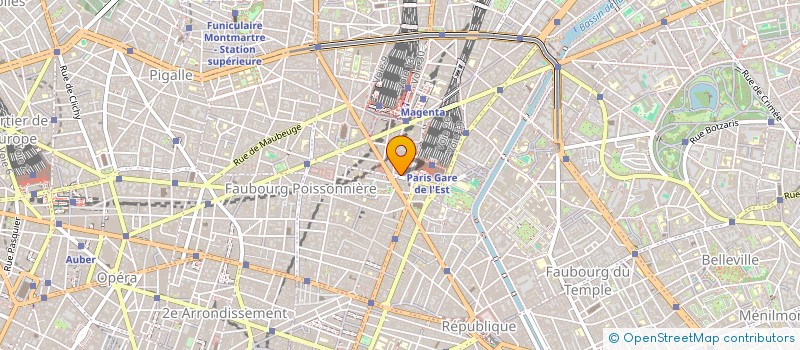 localisation de l'entreprise SYND COPR 12 RUE 8 MAI 1945 75010  PARIS