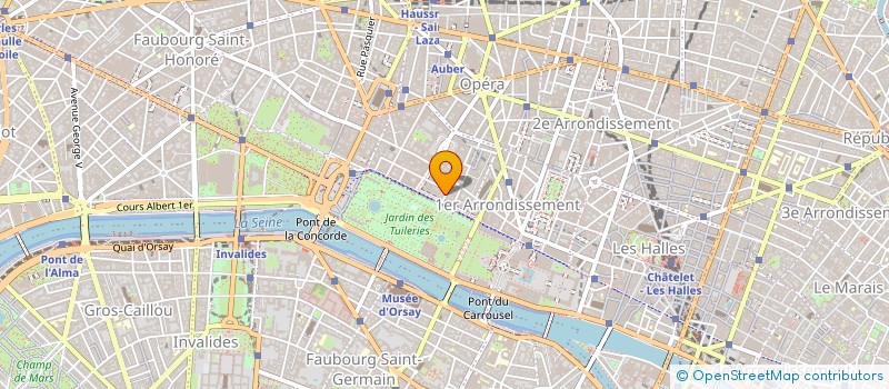 localisation de l'entreprise SYND.COPR. 12 RUE BERTIN POIREE 75001 PA  PARIS