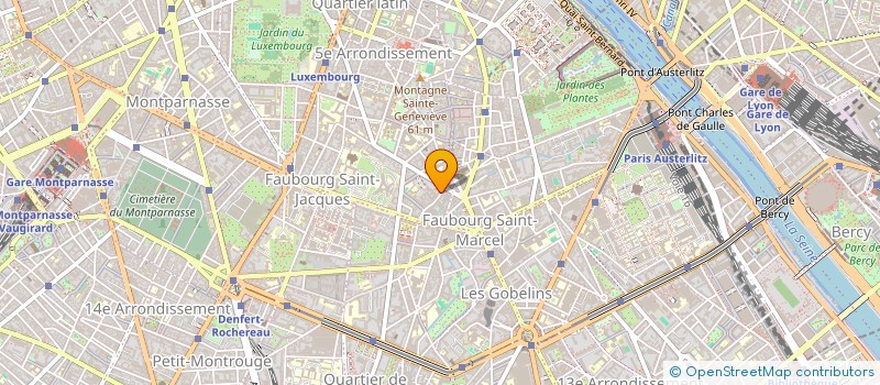 localisation de l'entreprise SYND.COPR. 12 RUE BROCA 75005   PARIS RE  PARIS