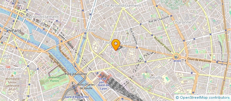 localisation de l'entreprise SYND.COPR. 12 RUE DE COTTE 75012 PARIS R  PARIS