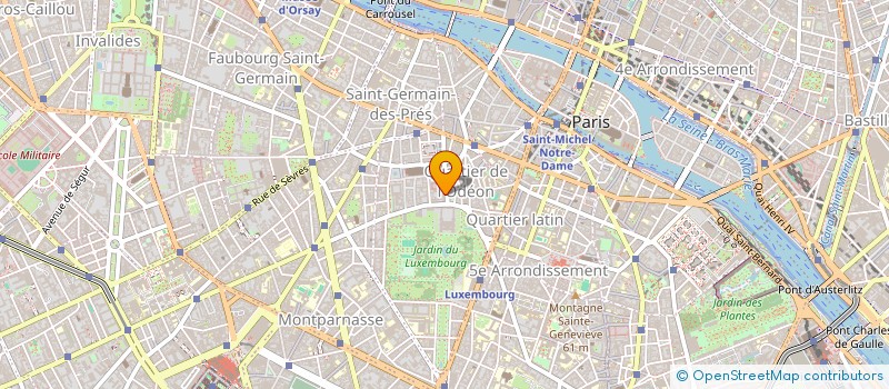 localisation de l'entreprise SYND.COPR. 12 RUE DE TOURNON    75006 PA  PARIS