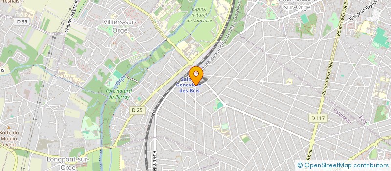localisation de l'entreprise SYND.COPR. 12 RUE EMILE BERTHIERIER 91 S à SAINTE-GENEVIEVE-DES-BOIS