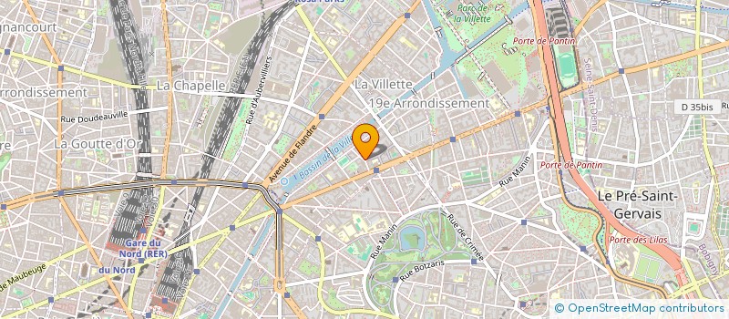 localisation de l'entreprise SYND.COPR. 12 RUE EURYALE       DEHAYNIN  PARIS