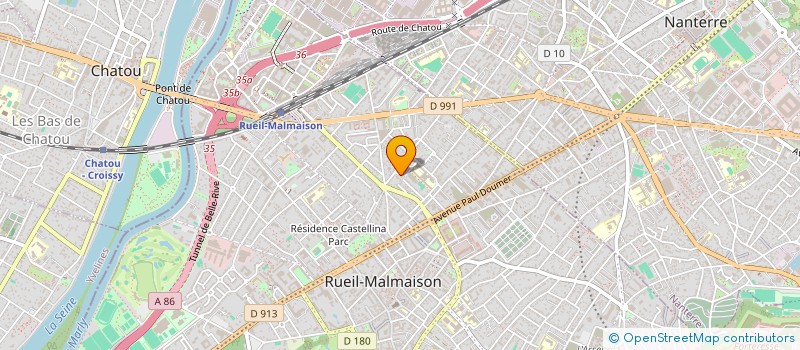 localisation de l'entreprise SYND COPR 12 RUE G SOUFFRETTES 92 RUEIL à RUEIL-MALMAISON