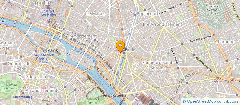 localisation de l'entreprise SYND.COPR. 12 RUE J COEUR 75004  PARIS R  PARIS