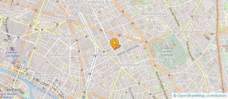 localisation de l'entreprise SYND.COPR. 12 RUE YVES TOUDIC   75010 PA  PARIS