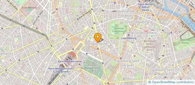 localisation de l'entreprise SYND.COPR. 124 BD RASPAIL 75006 PARIS RE  PARIS