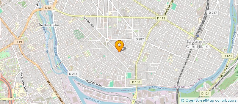 localisation de l'entreprise SYND COPR 124 R GARIBALDI ST MAUR à SAINT-MAUR-DES-FOSSES