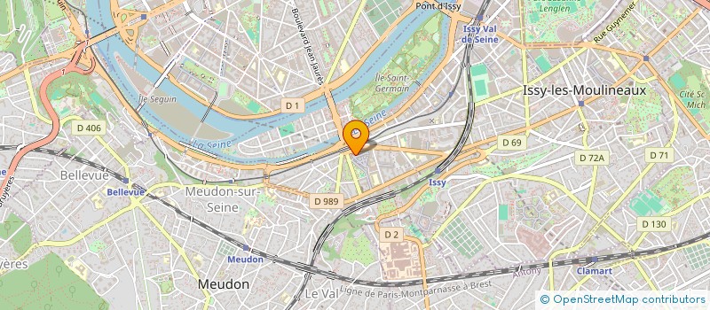 localisation de l'entreprise SYND COPR 13 A 23 ESPLANADE FOLLEREAU 92 ISSY LES MOULINEAUX à ISSY-LES-MOULINEAUX