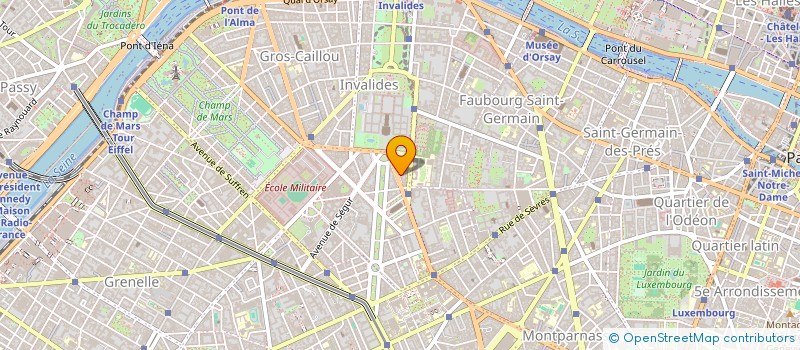 localisation de l'entreprise SYND.COPR. 13 AV DE VILLARD     75007 PA  PARIS