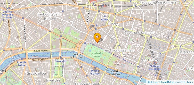 localisation de l'entreprise SYND.COPR. 13 R. DE THORIGNY PARIS 3 REP  PARIS