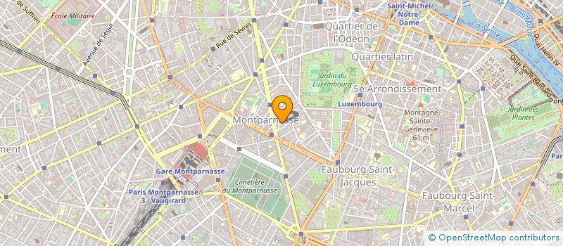 localisation de l'entreprise SYND COPR 13 RUE BREA 75006 PARIS  PARIS