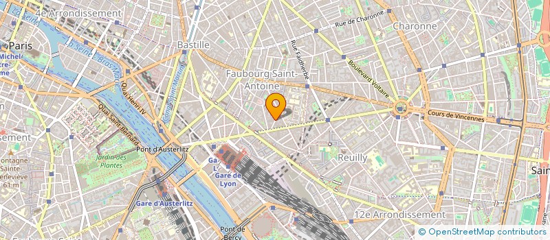 localisation de l'entreprise SYND COPR 13 RUE DE CITEAUX  PARIS