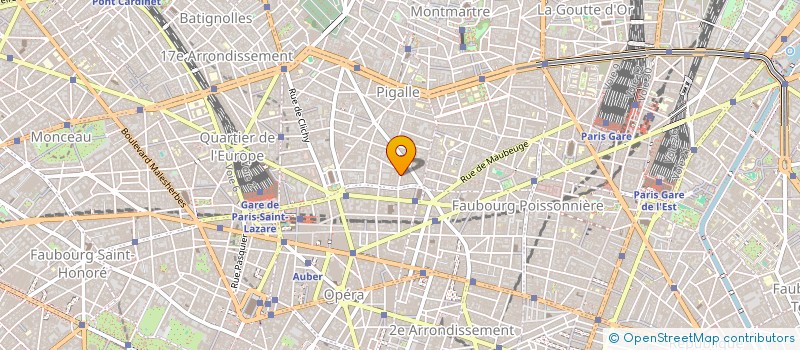localisation de l'entreprise SYND.COPR. 13 RUE DE MONTHOLON  75009 PA  PARIS