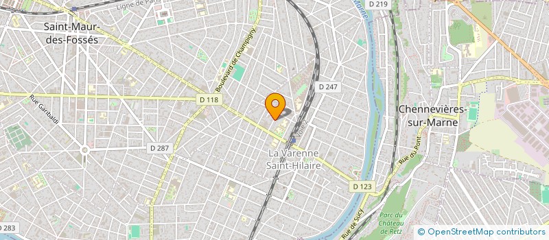 localisation de l'entreprise SYND.COPR. 13 RUE DU COMMANDANT RIVIERE à SAINT-MAUR-DES-FOSSES