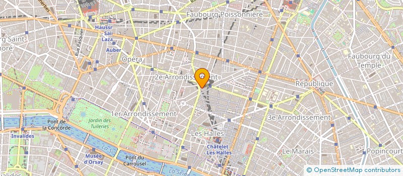 localisation de l'entreprise SYND.COPR. 13 RUE MARIE STUART  75002 PA  PARIS