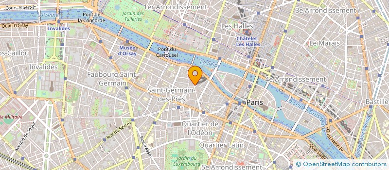 localisation de l'entreprise SYND.COPR. 13 RUE MAZARINE      75006 PA  PARIS