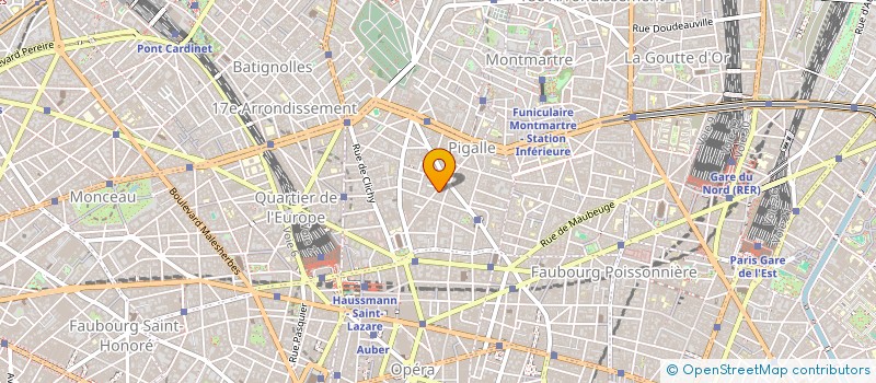 localisation de l'entreprise SYND.COPR. 13 RUE RAMBUTEAU     75004 PA  PARIS