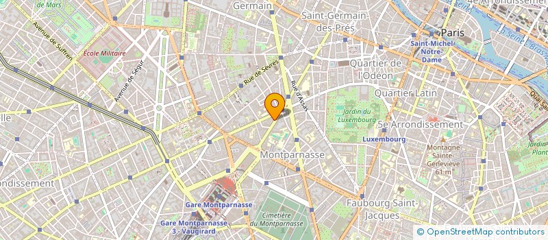 localisation de l'entreprise SYND.COPR. 130 RUE DE RENNES    75006 PA  PARIS