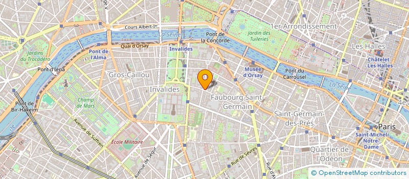 localisation de l'entreprise SYND.COPR. 134 RUE DE GRENELLE  75007 PA  PARIS