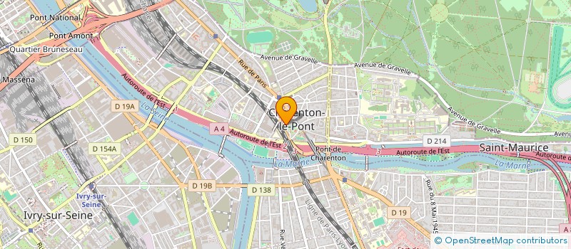 localisation de l'entreprise SYND.COPR. 135 RUE VERON 94140 ALFORTVI à CHARENTON-LE-PONT