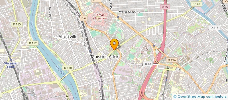localisation de l'entreprise SYND.COPR. 14 RUE BOINOD 75018 PARIS RE à MAISONS-ALFORT