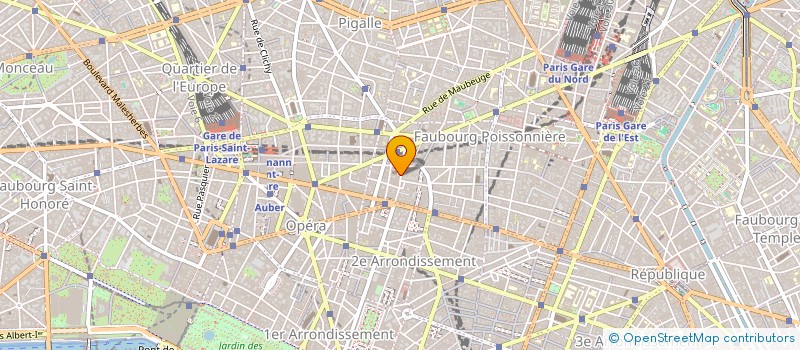 localisation de l'entreprise SYND.COPR. 14 RUE DE LA GRANGE  BATELIER  PARIS