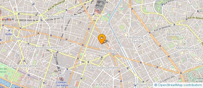 localisation de l'entreprise SYND.COPR. 14 RUE DE LANCRY 75010 PARIS  PARIS
