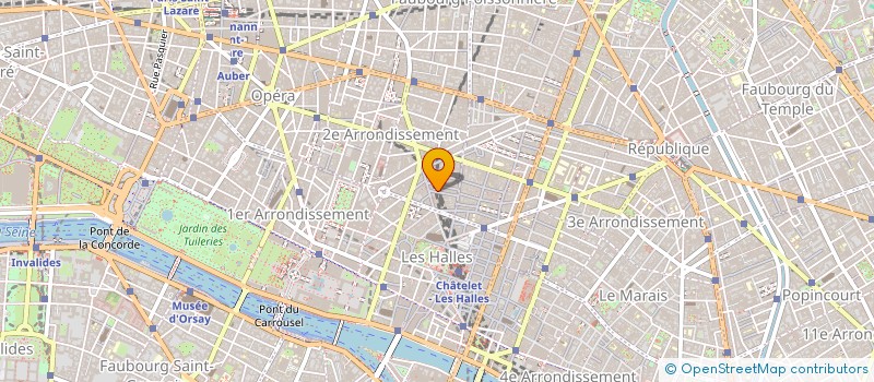 localisation de l'entreprise SYND COPR 14 RUE MANDAR 75002 PARIS  PARIS
