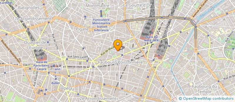 localisation de l'entreprise SYND.COPR. 14 RUE PIERRE SEM:ART 75009 P  PARIS