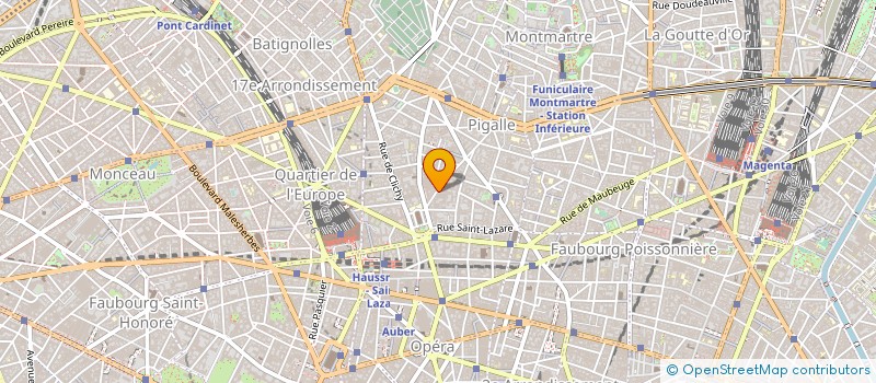 localisation de l'entreprise SYND.COPR. 14 RUE PIGALLE       75009 PA  PARIS