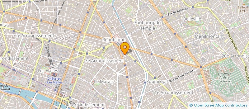 localisation de l'entreprise SYND.COPR. 140 RUE AMELOT 75011 PARIS RE  PARIS