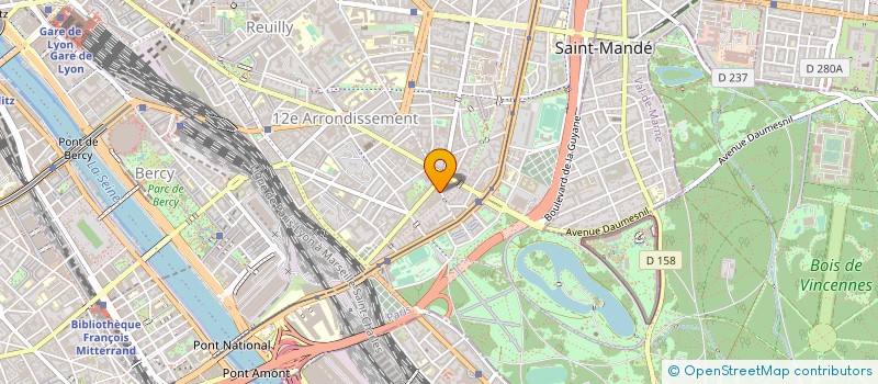 localisation de l'entreprise SYND.COPR. 140 RUE DE PICPUS    75012 PA  PARIS