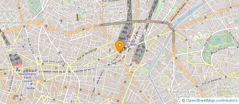 localisation de l'entreprise SYND.COPR. 140 RUE LAFAYETTE 75010 PARIS  PARIS