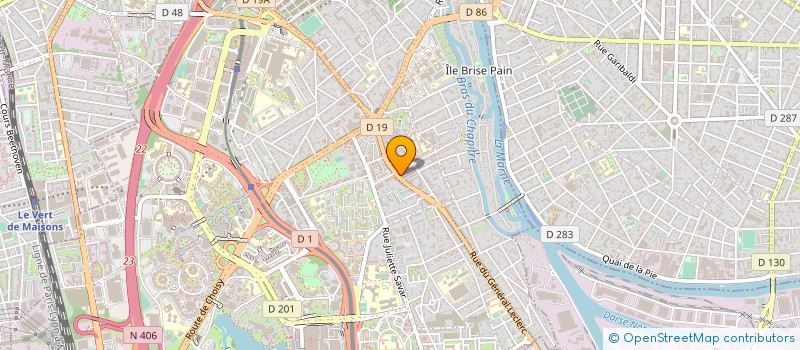 localisation de l'entreprise SYND.COPR. 141 143 BD D ALSACE LORRAINE  CRETEIL