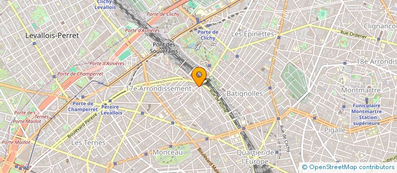 localisation de l'entreprise SYND COPR 145 R DE ROME 75117  PARIS