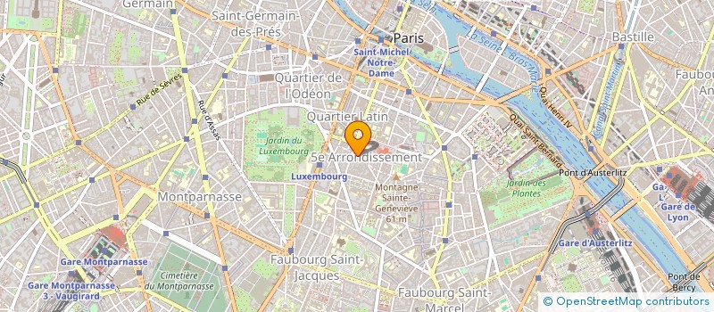 localisation de l'entreprise SYND COPR 145 RUE LEGENDRE  PARIS
